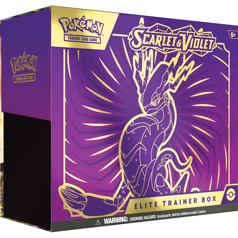 Elite Trainer Box Miraidon Scarlet Violet Game Mania